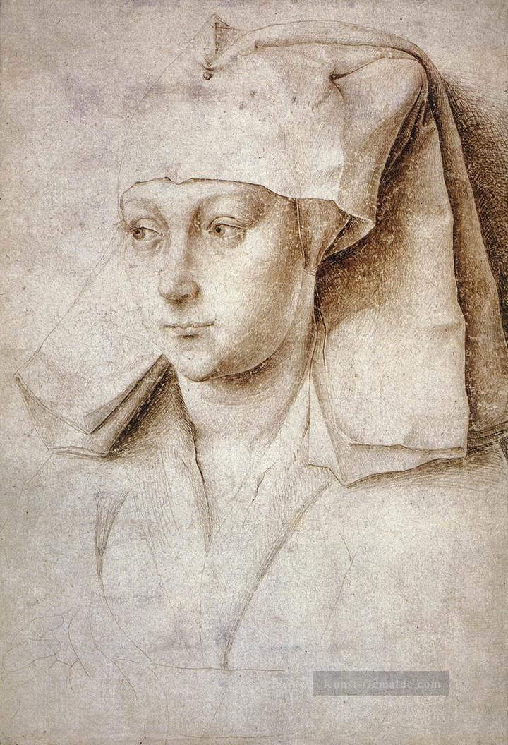 Porträt einer jungen Frau maler Rogier van der Weyden Ölgemälde